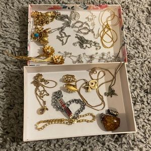 Look! More ➡️Huge Assorted Costume Jewelry Grab Bag Grandma Estate Formal Casual